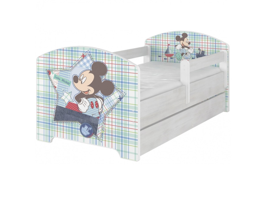 Detská posteľ Disney - MICKEY MOUSE 160x80 cm