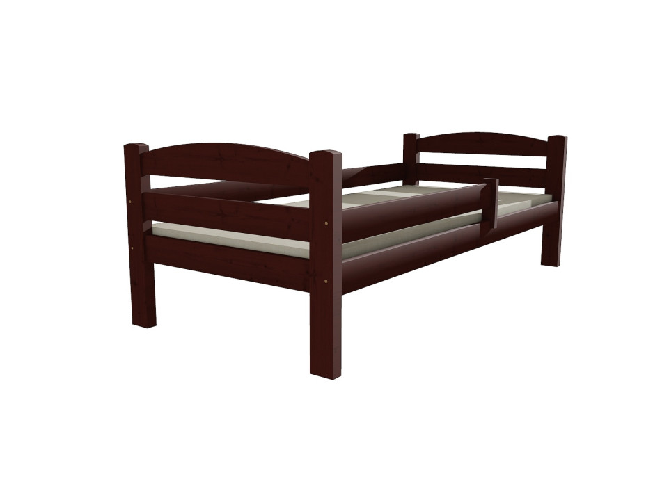 Detská posteľ z masívu 200x80cm bez šuplíku - DP005