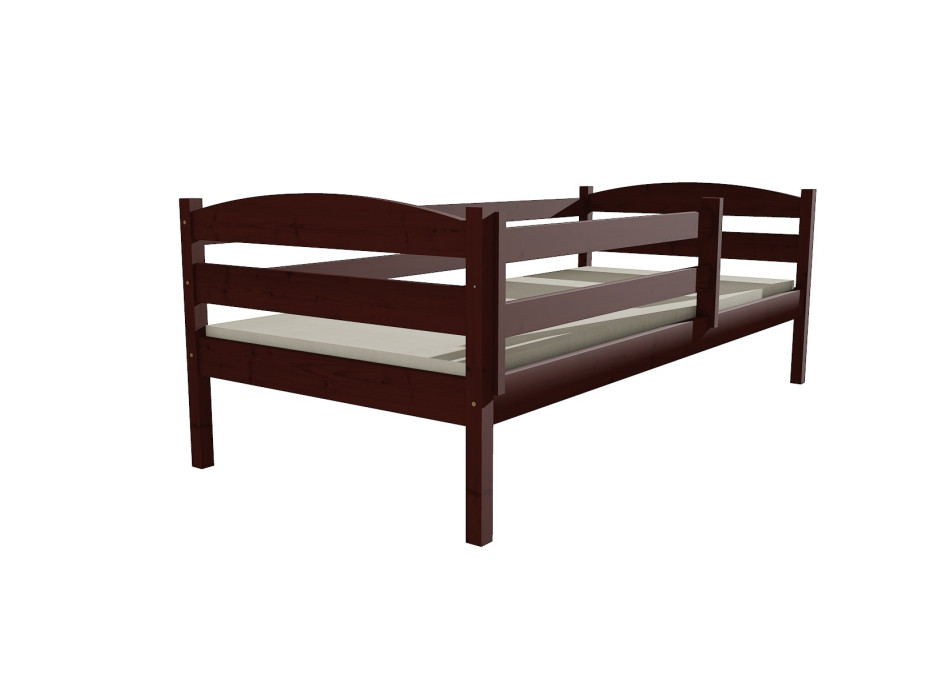 Detská posteľ z masívu 200x80cm bez šuplíku - DP020
