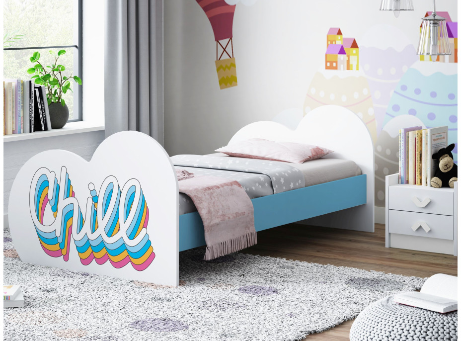 Detská posteľ CHILL 190x90 cm (11 farieb) + matrace ZADARMO