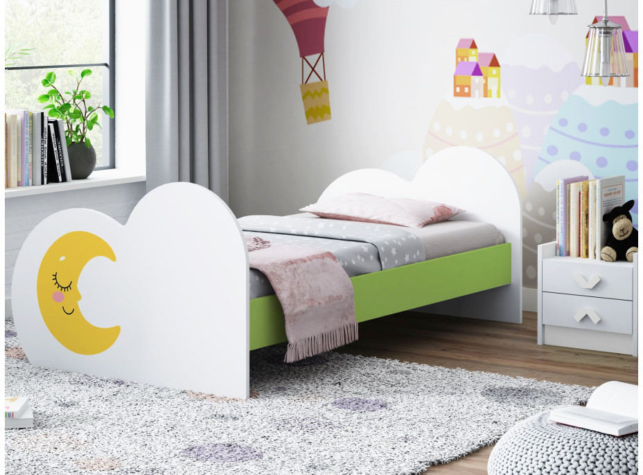 Detská posteľ NECHTÍK 190x90 cm (11 farieb) + matrace ZADARMO