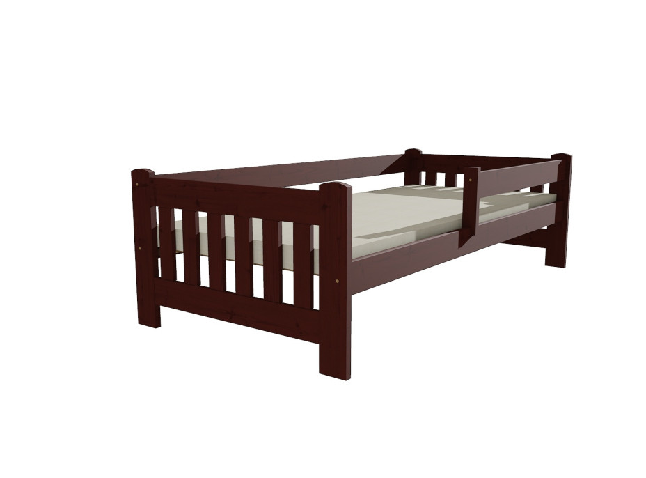 Detská posteľ z masívu 200x90 cm so zásuvkami - DP022