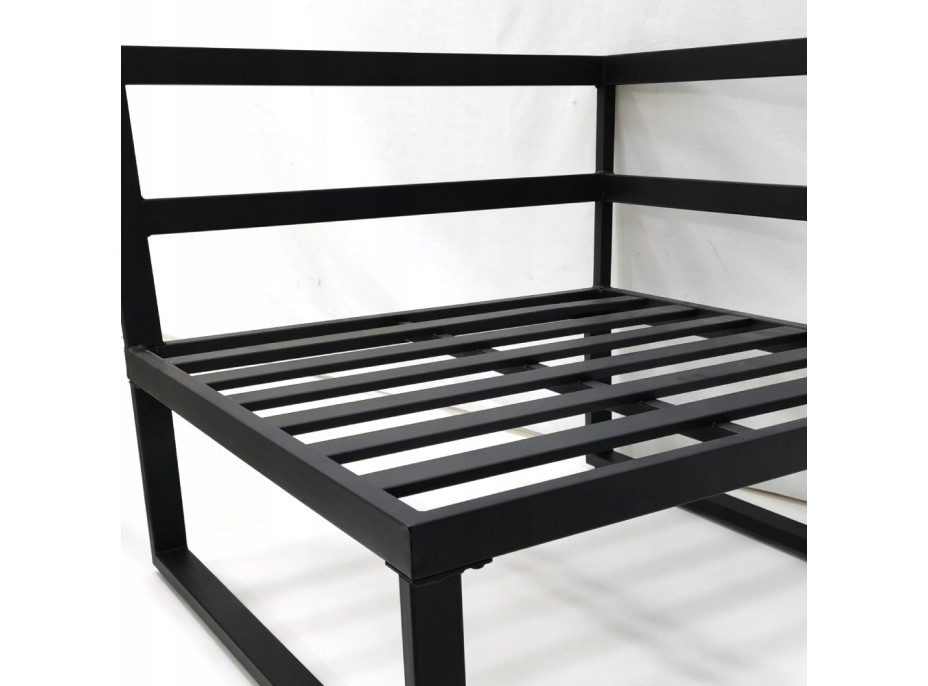 Záhradná zostava nábytku VENTURA pre 5 osôb - svetlo šedá