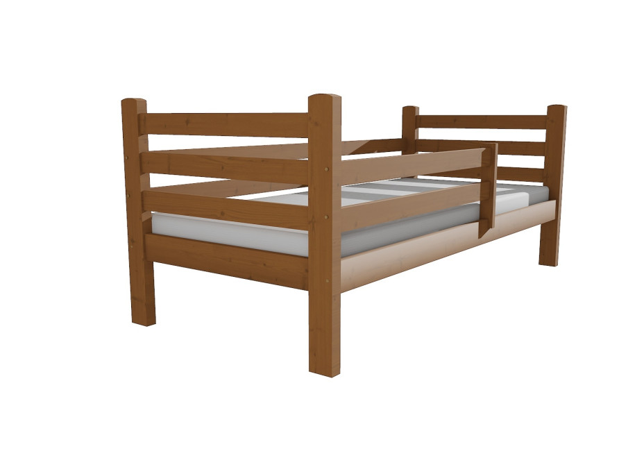Detská posteľ z masívu 180x80cm bez šuplíku - M01