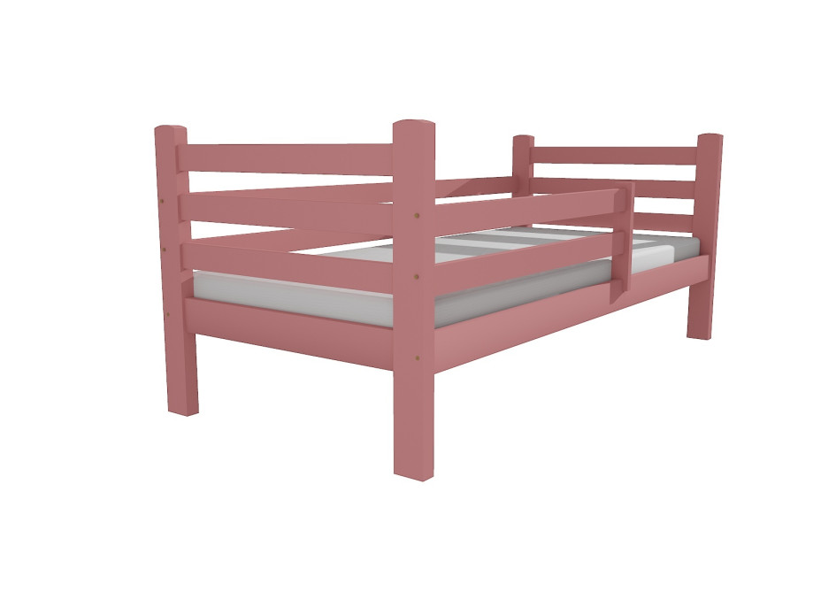 Detská posteľ z masívu 200x90cm so zásuvkou - M01