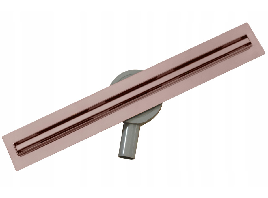 Sprchový žľab MEXEN FLAT 360 SLIM - rose gold, 1641060