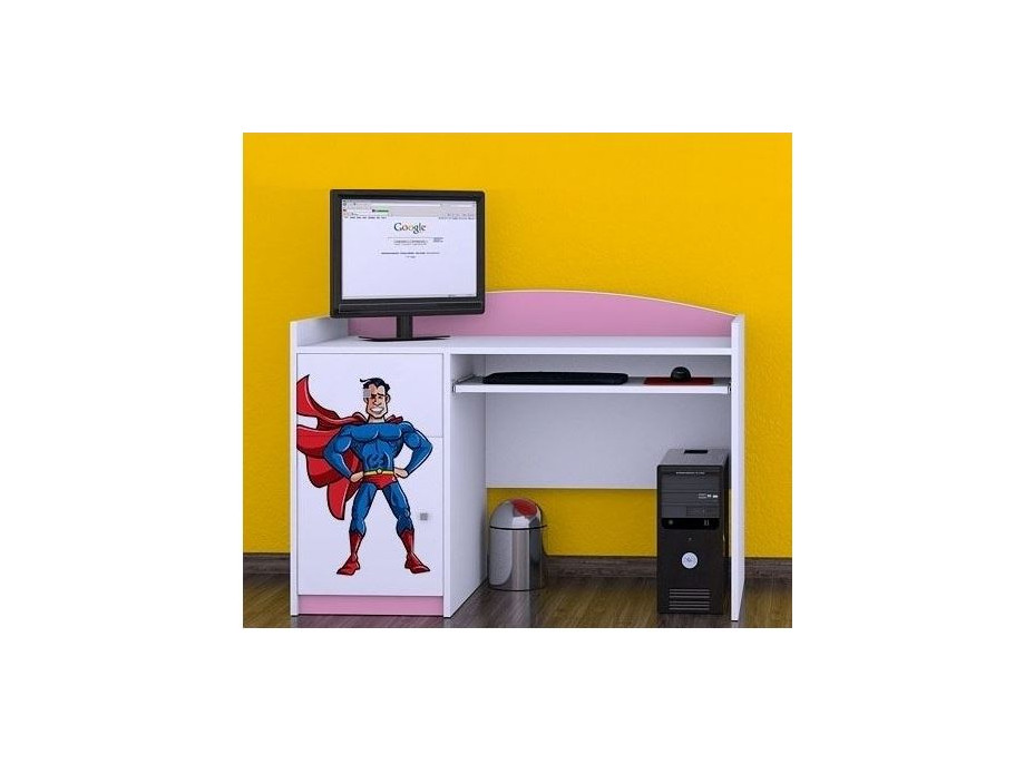 Detský písací stôl SUPERMAN - TYP 6