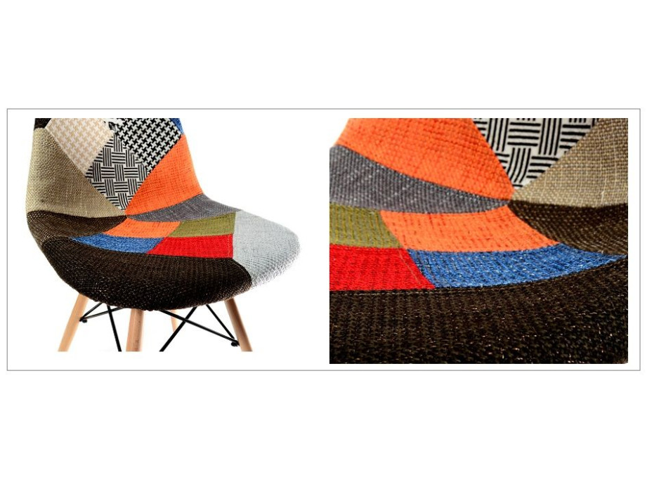 Kuchynská stolička EIFFEL Patchwork