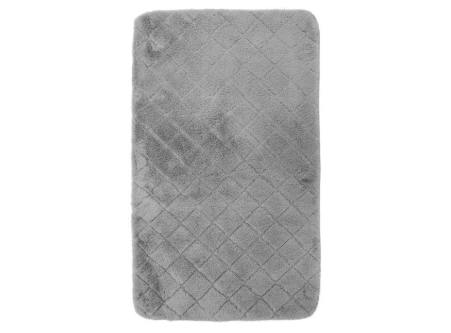 Kúpeľňová plyšová predložka OSLO 50x75 cm - šedá