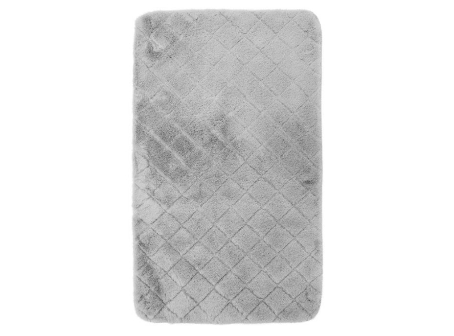 Kúpeľňová plyšová predložka OSLO 50x75 cm - svetlo šedá