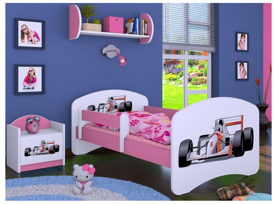 Detská posteľ bez šuplíku 190x90cm FORMULE F1