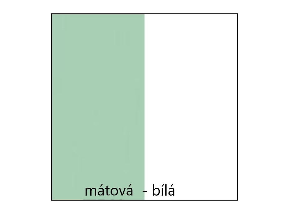 Písací stôl AQUA - TYP F