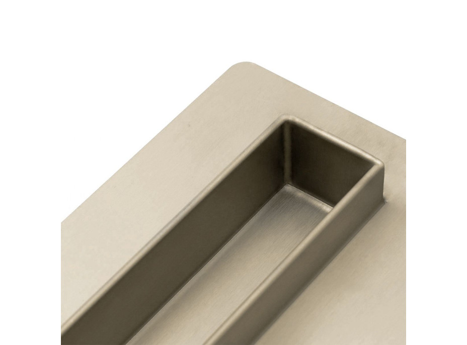 Sprchový žľab maxmax Rea NEO PRO SLIM - svetle zlatý zrkadlový