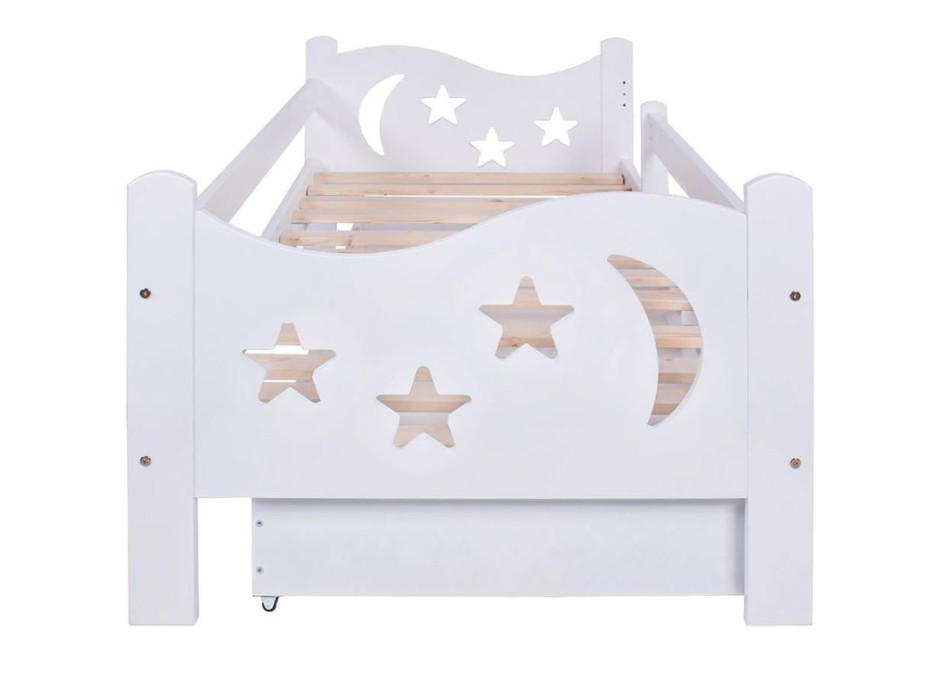 Detská posteľ z masívu 180x80cm so zásuvkou - DP021