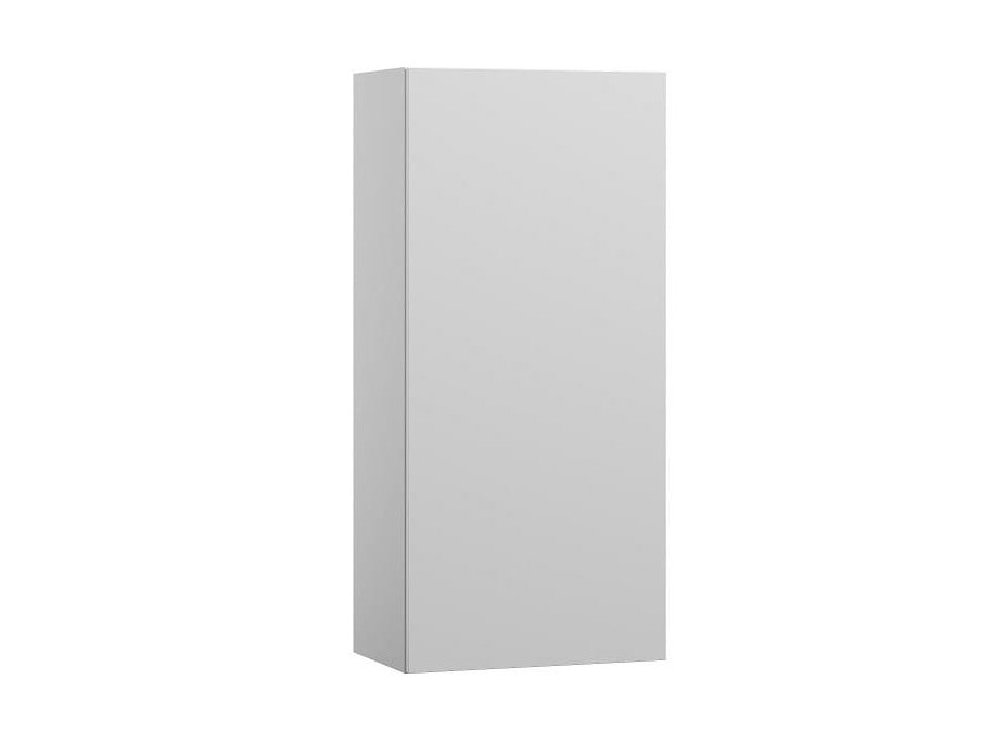 Závesná skrinka MODERN - 50x30x108 cm - biela lesklá - push to open - pravá