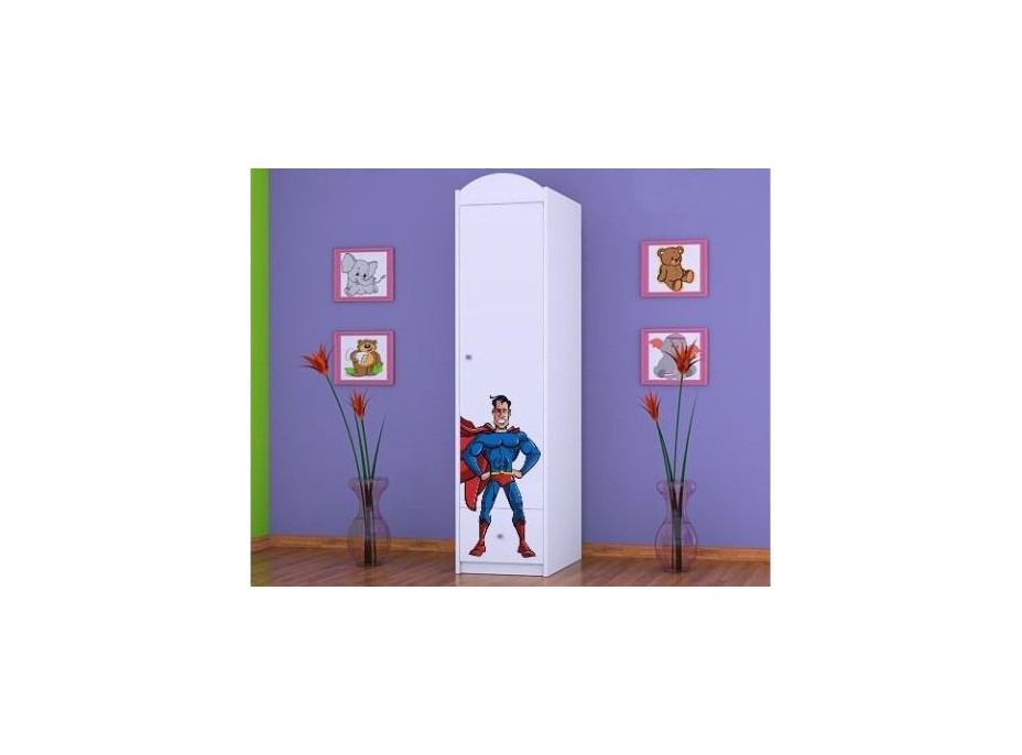 Detská skriňa SUPERMAN - TYP 3A
