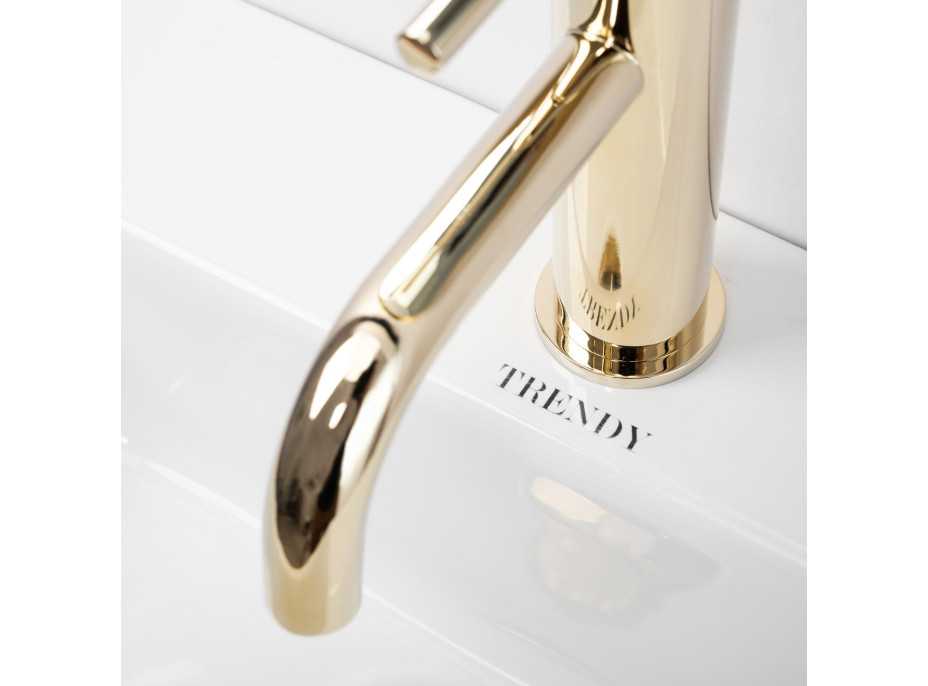 Keramické umývadlo maxmax Rea TRENDY - biele