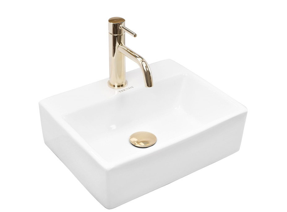 Keramické umývadlo maxmax Rea TRENDY - biele