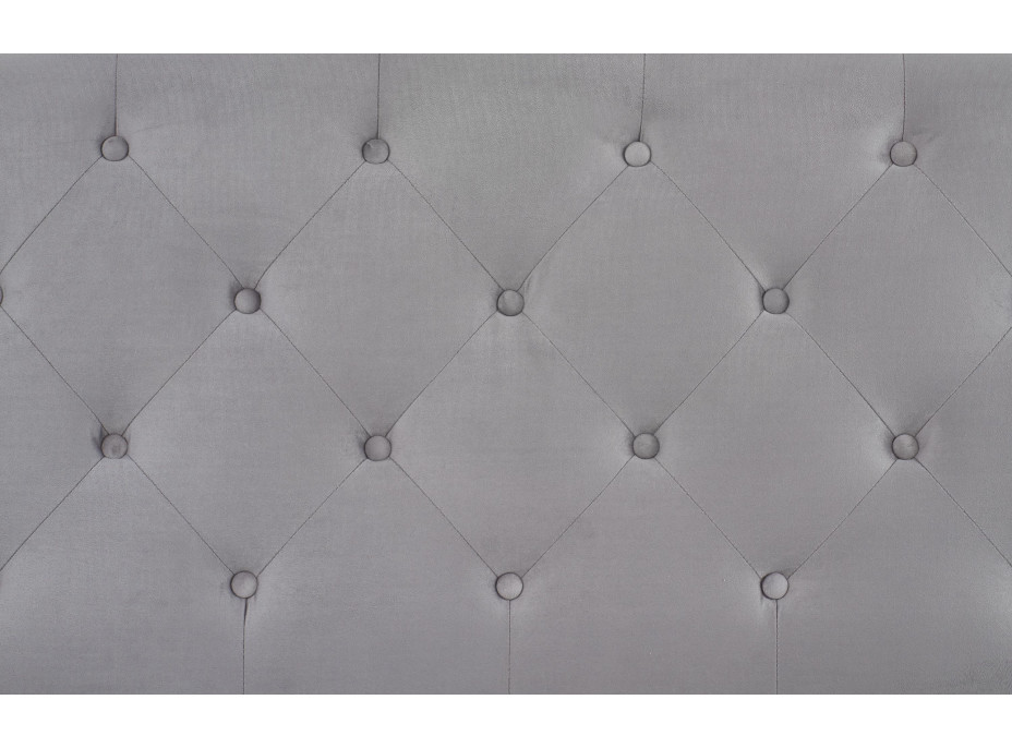 Posteľ z masívu so zásuvkami SABRINA 200x160 cm - čalúnená - zelená
