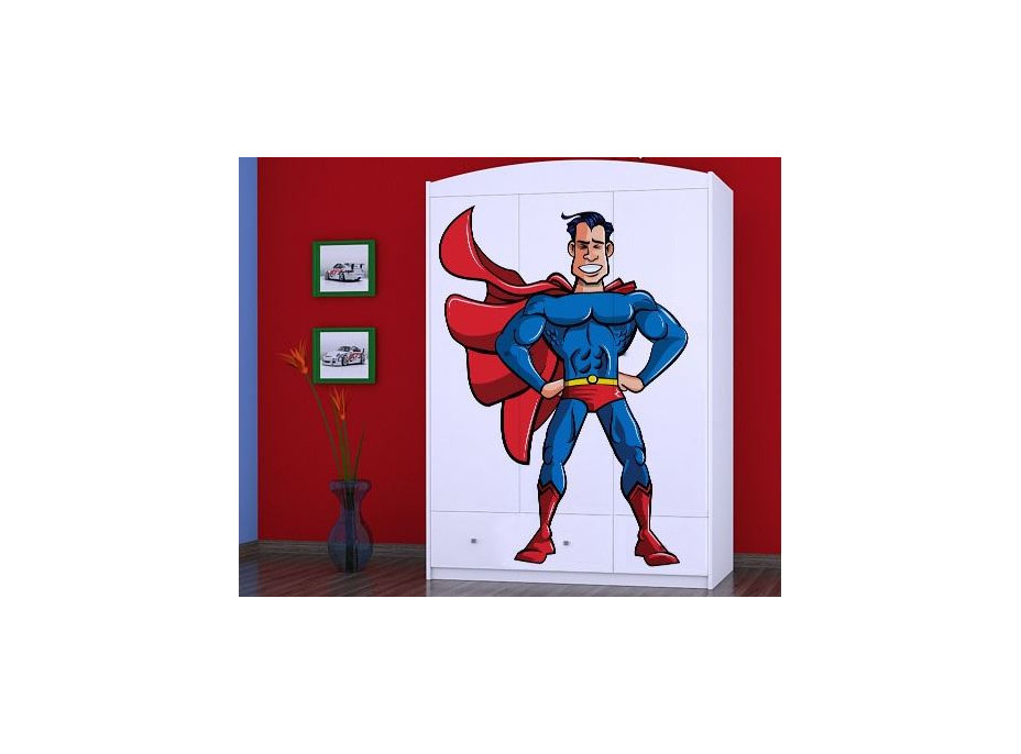 Detská skriňa SUPERMAN - TYP 11