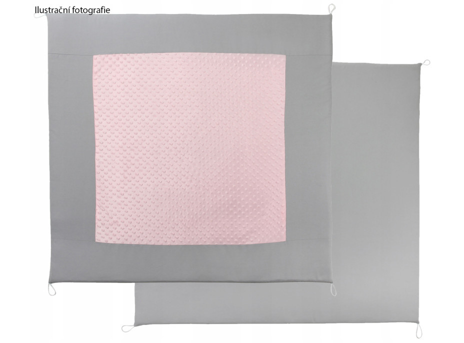 Detský stan TEEPEE (TÍPÍ) ZVIERATÁ s doplnkami - Les - šedo/modrý