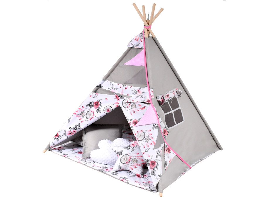 Detský stan TEEPEE (TÝPIE) LAPAČE SNOV + doplnky