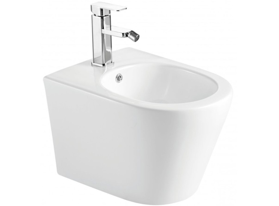 Závesný bidet MEXEN RICO 48 cm - biely, 35724800