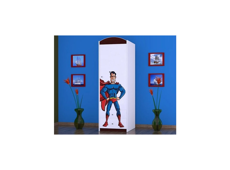 Detská skriňa SUPERMAN - TYP 4B