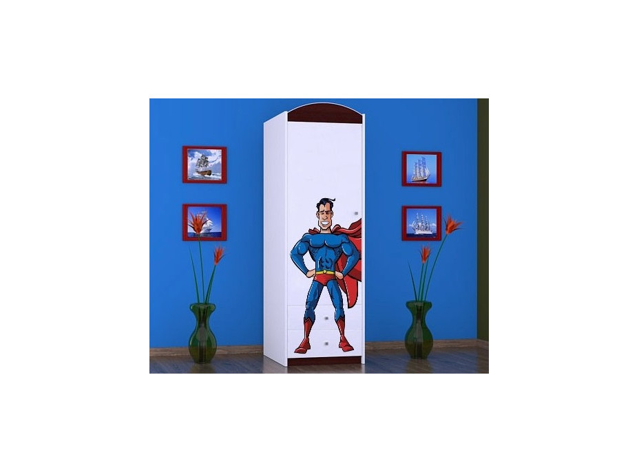 Detská skriňa SUPERMAN - TYP 4B