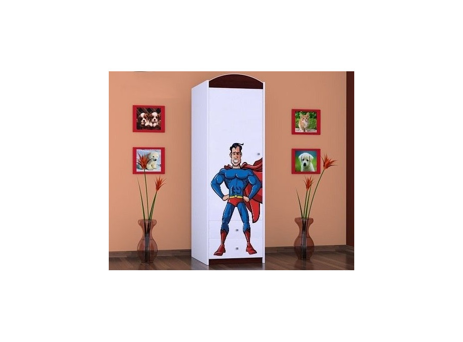 Detská skriňa SUPERMAN - TYP 4A
