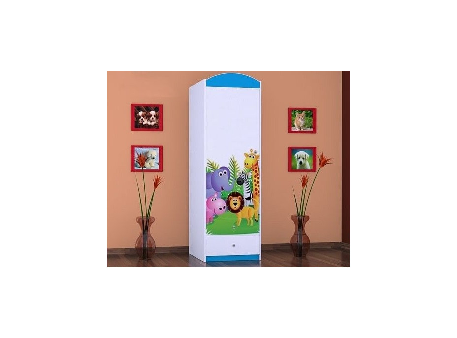 Detská skriňa MADAGASKAR - TYP 4A