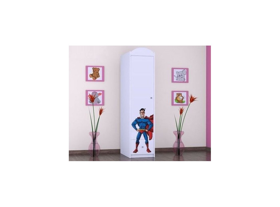 Detská skriňa SUPERMAN - TYP 3B