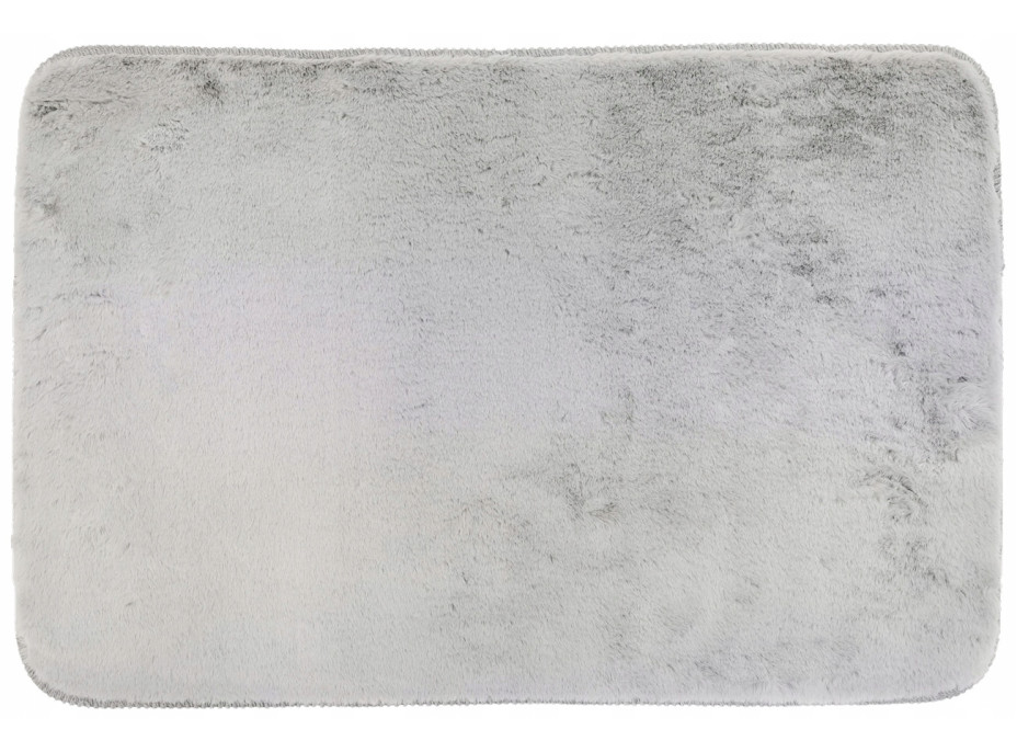 Kúpeľňová plyšová predložka OSLO TPR 50x75 cm - svetlo šedá