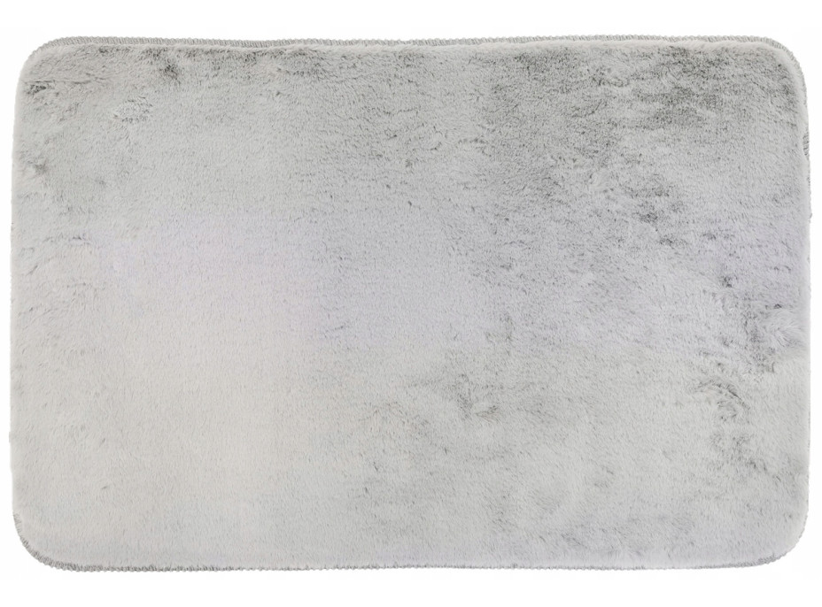 Kúpeľňová plyšová predložka OSLO TPR 50x75 cm - svetlo šedá
