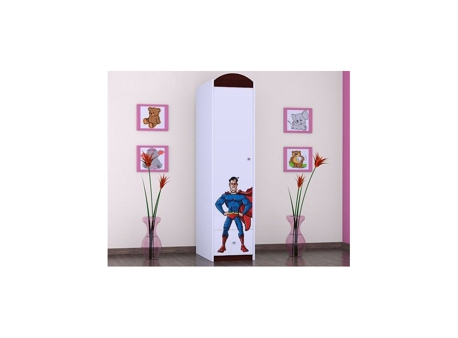 Detská skriňa SUPERMAN - TYP 3B