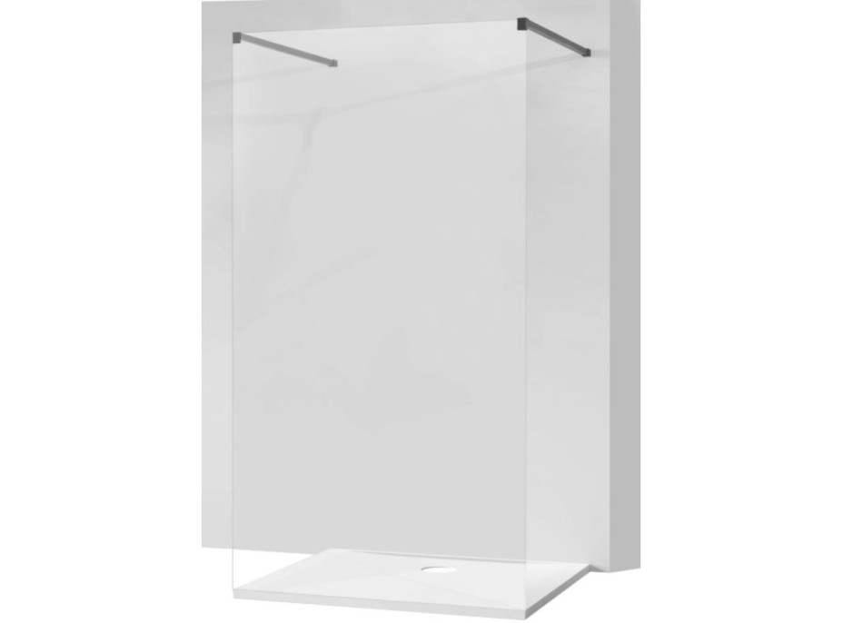 Variabilná sprchová zástena MAXMAX KIOTO 110x200 cm, 8 mm - číre sklo