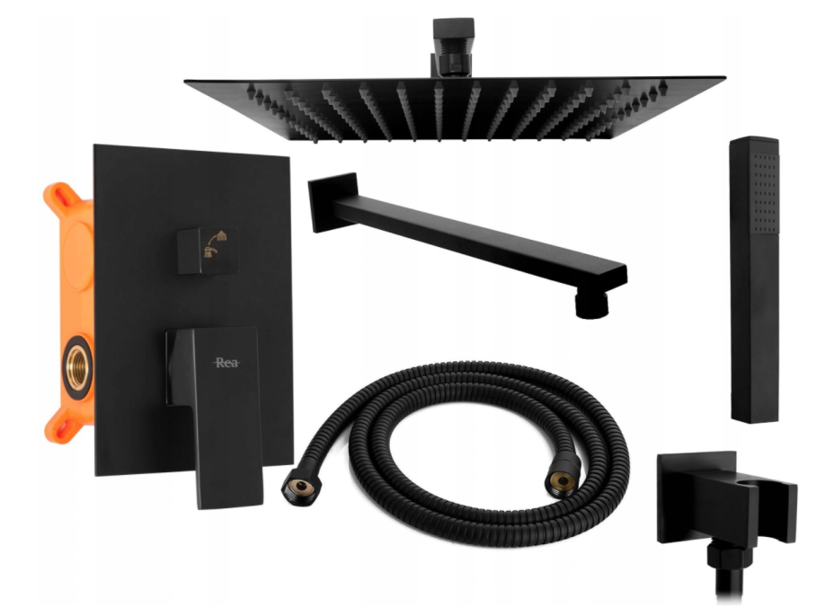 Sprchová podomietková súprava MAXMAX Rea SONIC black