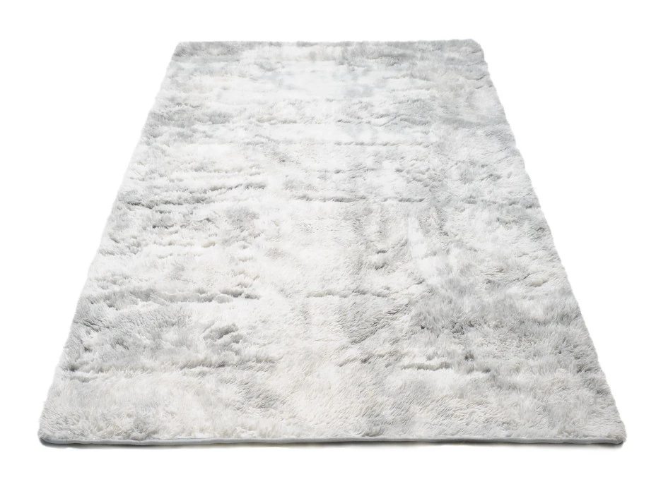 Plyšový koberec SILK Ombre - STRIEBORNÝ