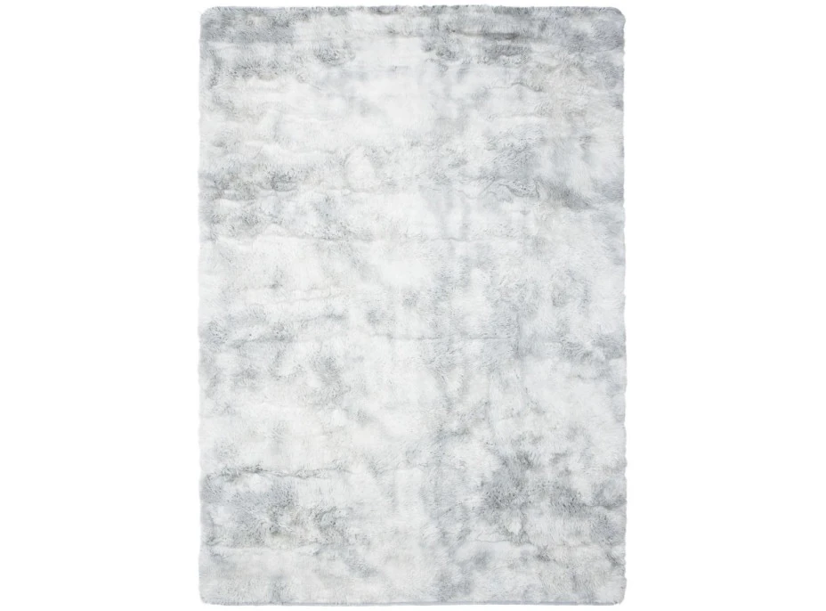 Plyšový koberec SILK Ombre - STRIEBORNÝ