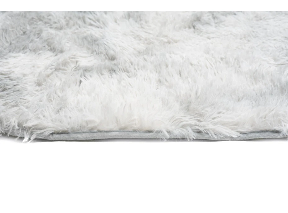 Plyšový koberec SILK Ombre - STRIEBORNÝ