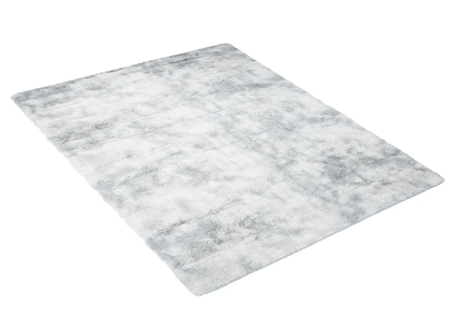 Plyšový koberec SILK Ombre - STRIEBORNÝ