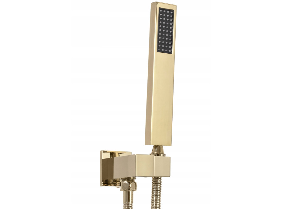 Sprchová podomietková termostatická súprava REA DAVIS - svetlo zlatá