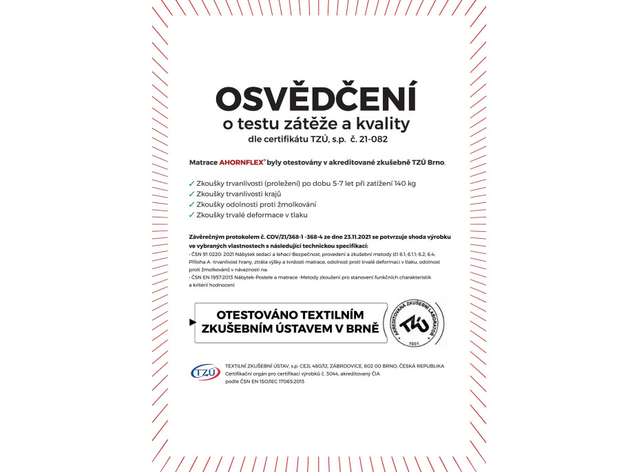 Detský penový matrac CLASSIC STAR - 180x80x15 cm + poťah Aloe vera