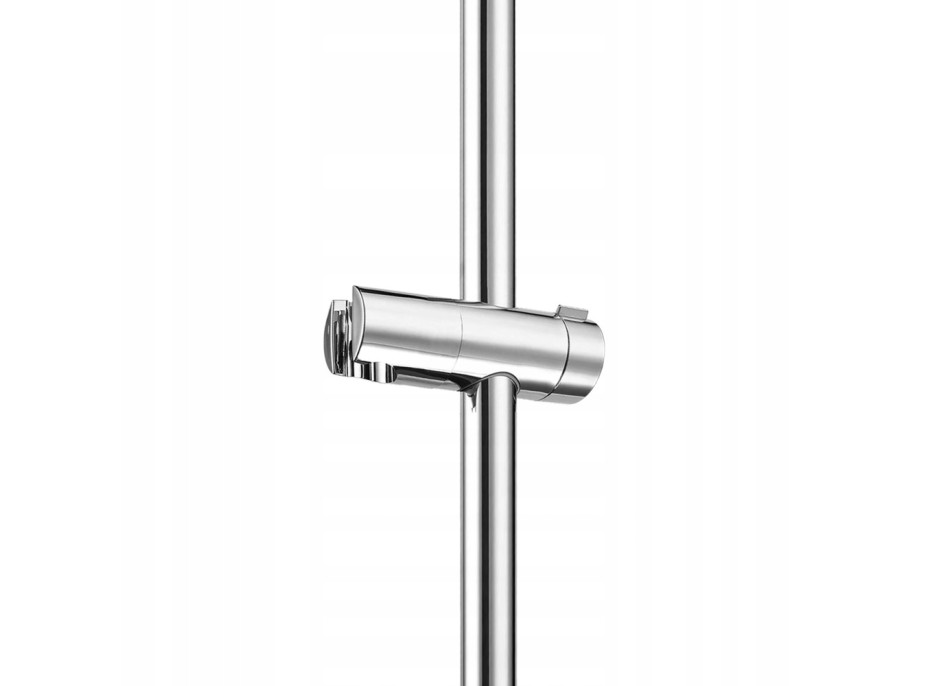 Sprchová kovová tyč s držiakom na ručnú sprchu REA 01 - 70 cm - chrómová