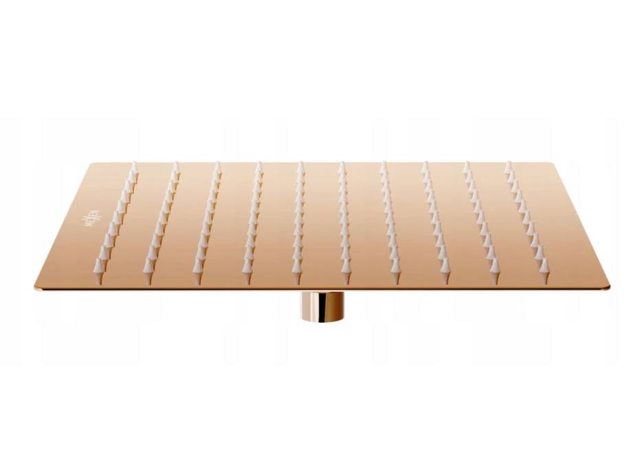 Sprchová dažďová hlavica MAXMAX MEXEN SLIM - štvorcová - 25x25 cm - rose gold, 79125-60