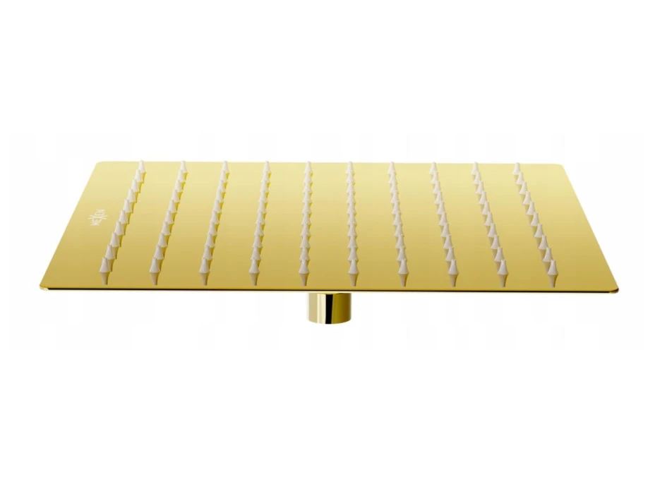 Sprchová dažďová hlavica MAXMAX MEXEN SLIM - štvorcová - 25x25 cm - zlatá, 79125-50