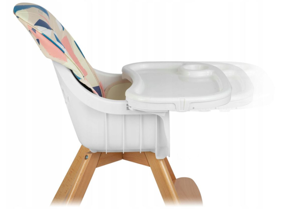 Detská jedálenská stolička LILO 2v1 - béžová
