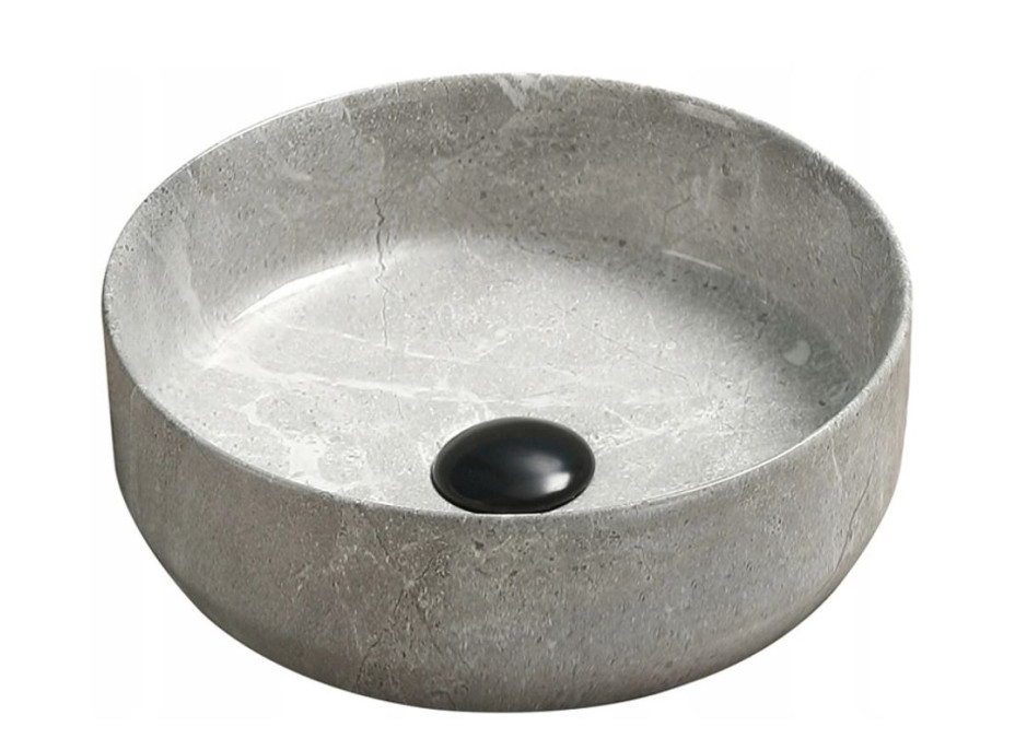 Keramické umývadlo MAXMAX MEXEN FELICIA - šedé - imitácia kameňa, 21363962