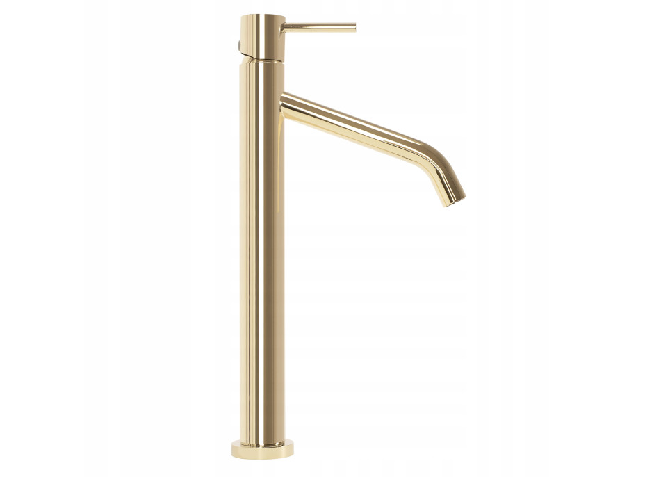 Umývadlová batéria REA LEVEL - vysoká - zlatá