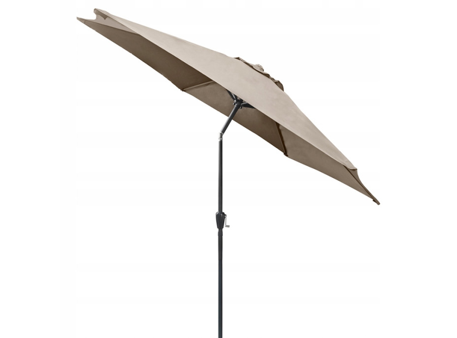 Záhradný slnečník ORLANDO 300 cm - s kĺbom - béžový